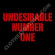 Undesirable Number One