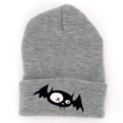 Dead Bat Grey Knit Pullover with Cuff