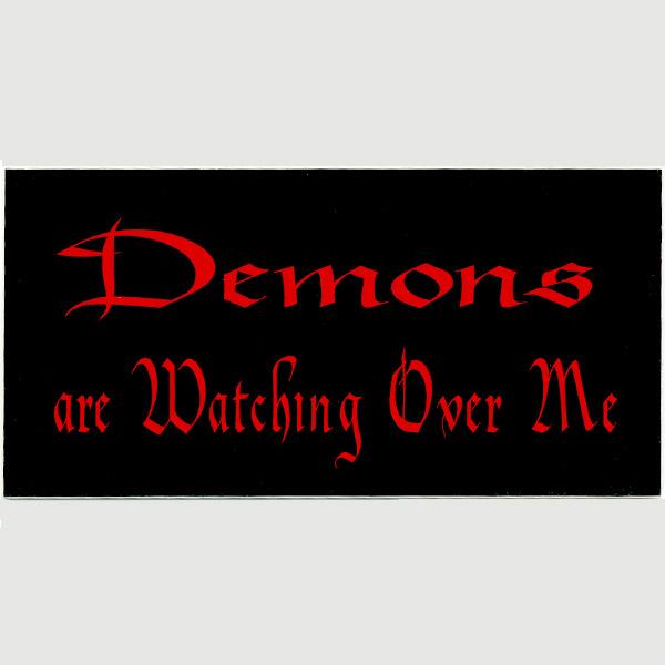 Demons are Watching sticker