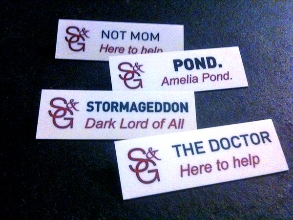 Name Tag Set