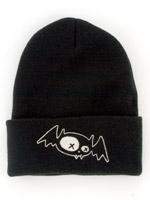 Dead Bat Black Knit Pullover with Cuff
