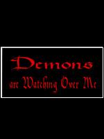 Demons are Watching sticker