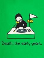 DJ on Men's Kiwi Green Tee