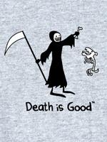 Death & Rip Men's Grey Tee