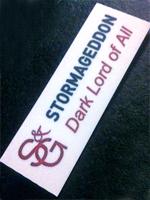Stormageddon name tag