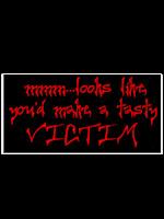 Tasty Victim sticker