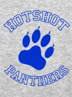 Hotshot Panthers tees and ladies tees